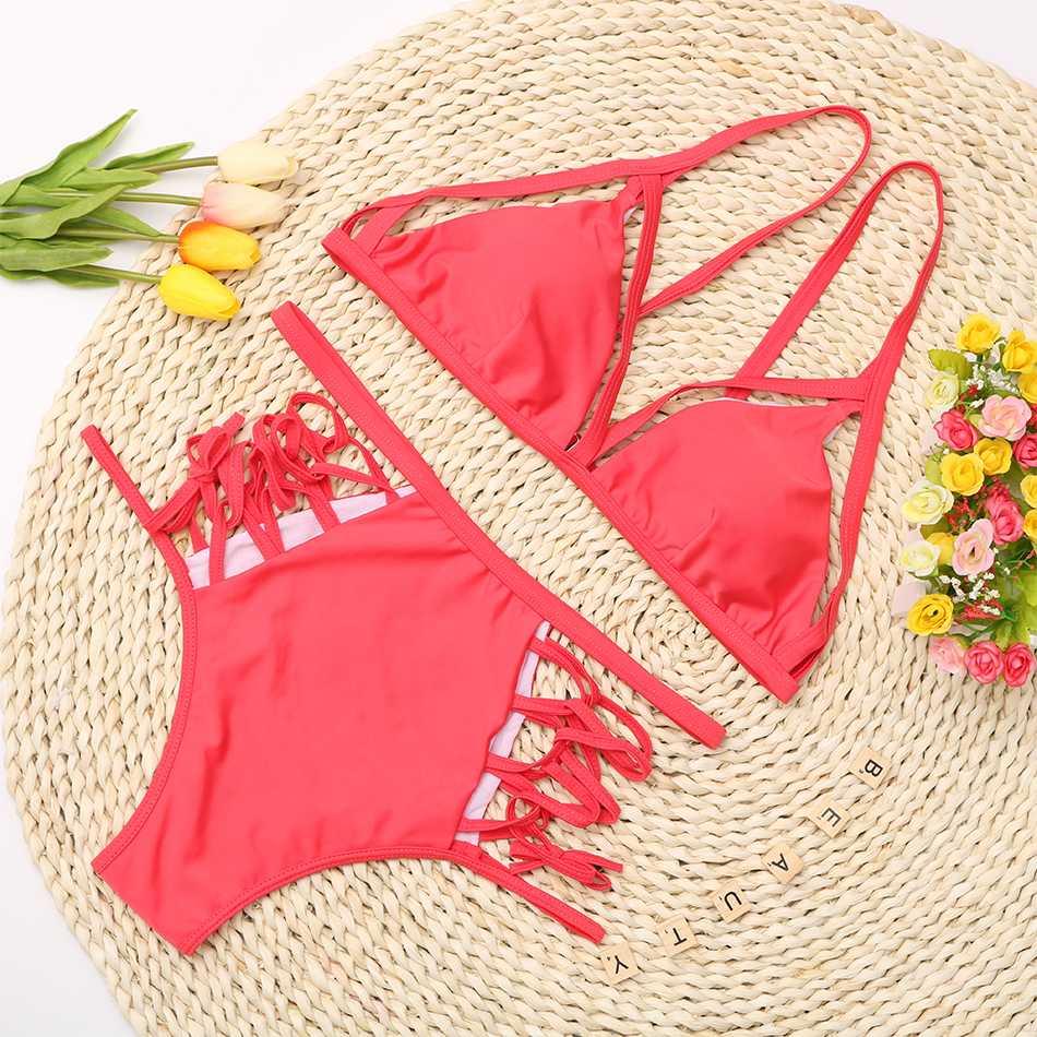 Women's Bikini Multi-String Design Swimwear-4