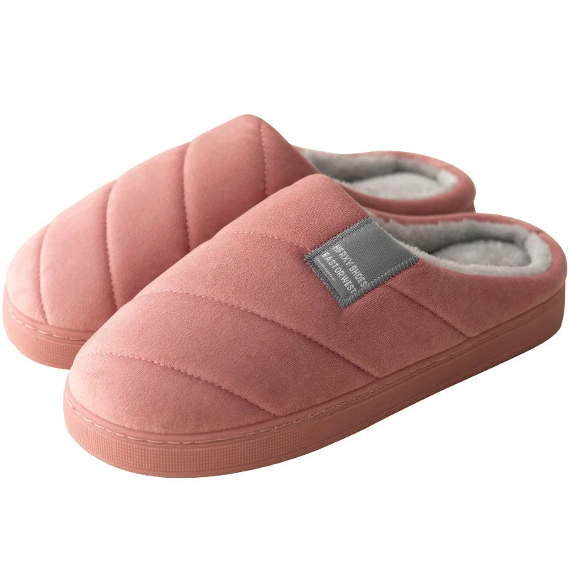 Alex | Unisex Indoor Slippers Slip-On Warm Fleece Lining 0