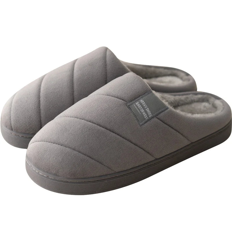 Alex | Unisex Indoor Slippers Slip-On Warm Fleece Lining 4