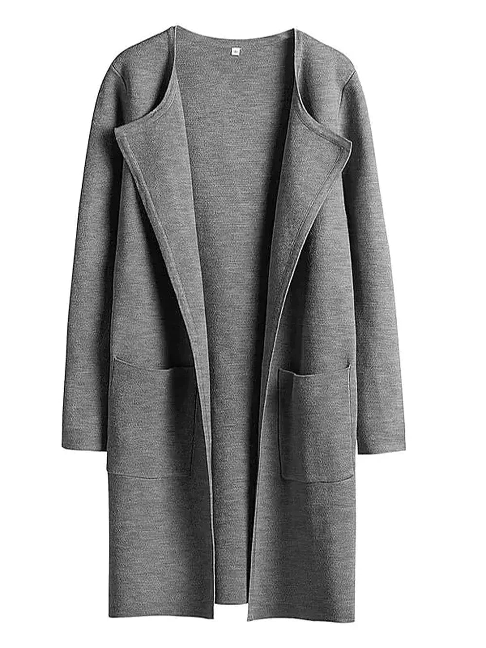 Arabella | Women's Belted Wool-Blend Long Cardigan 11
