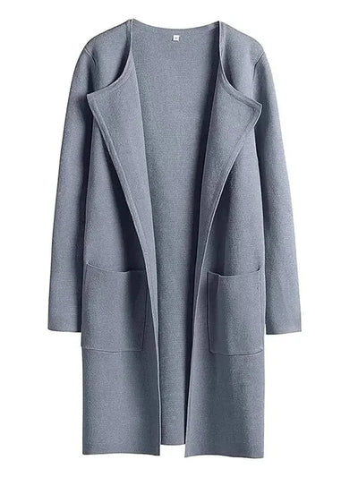 Arabella | Women's Belted Wool-Blend Long Cardigan 9