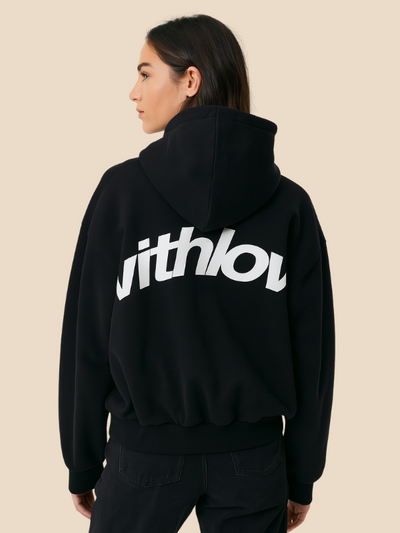 Bella | Women's Oversized Hoodie in Cotton Blend 5