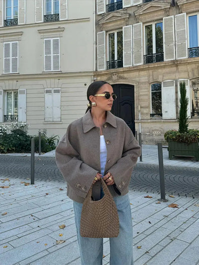 Beryl | Women's Winter Jacket Loose Fit with Warm Lining 0