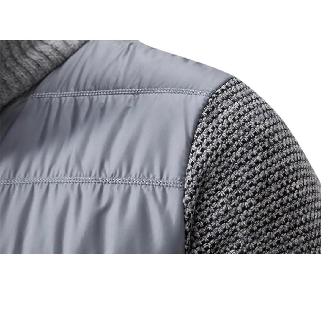 Blaise | Knit Sweater With Zip Front and Ribbed Trim 8