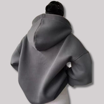 Candice | Women's Oversized Hoodie With Notch Neck 7