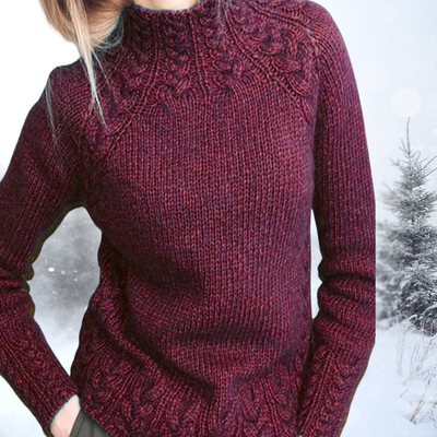 Freya | Women's Cable Knit Sweater 4