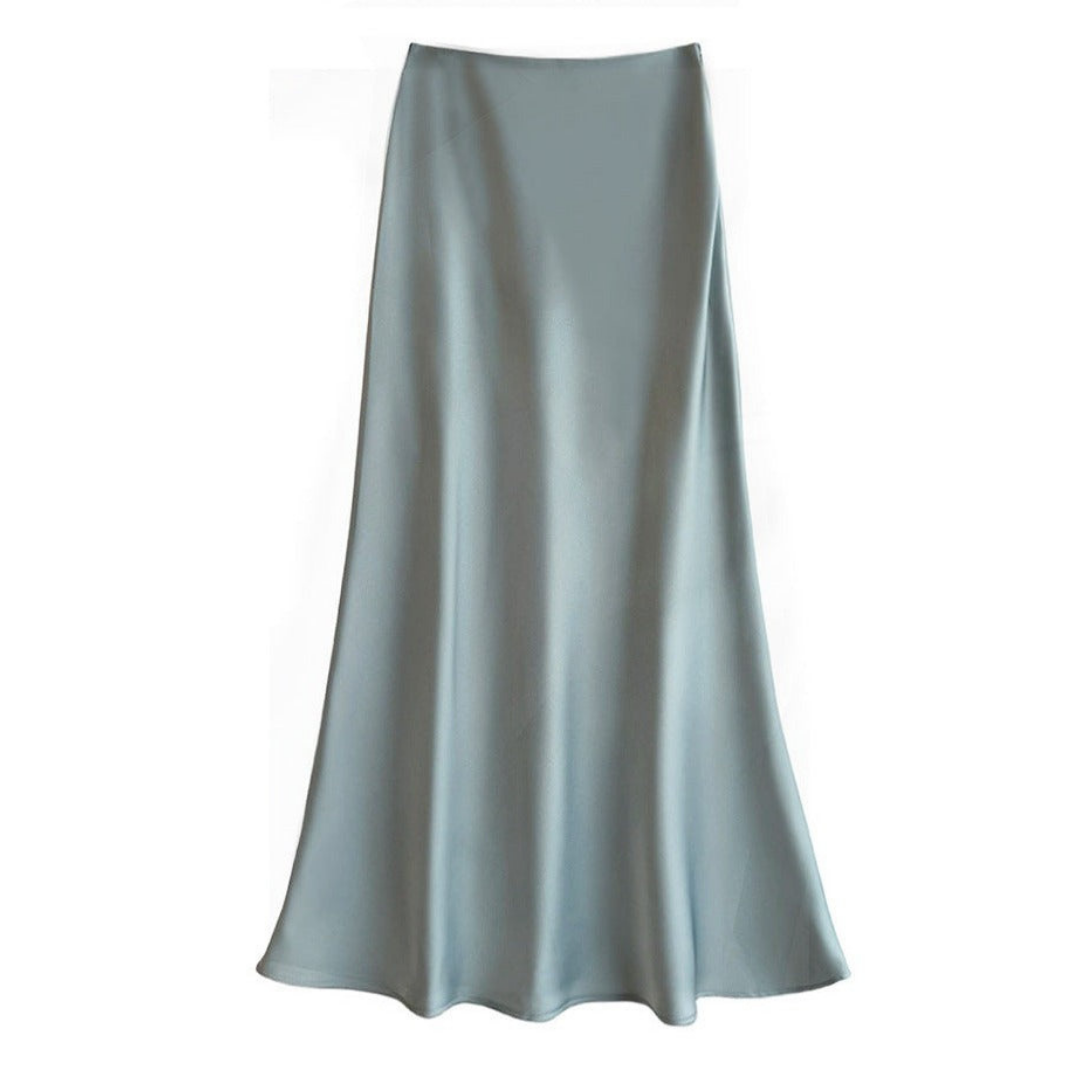 Grace | Women's Midi Skirt A-Line Cut With Soft Drape 0
