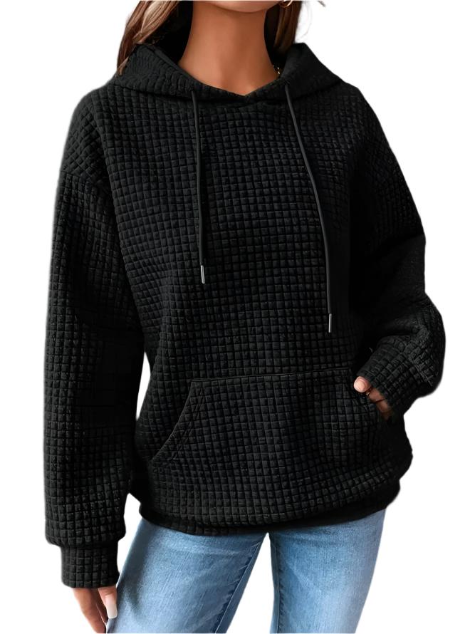Isabella | Quilted Hoodie Relaxed Fit 0