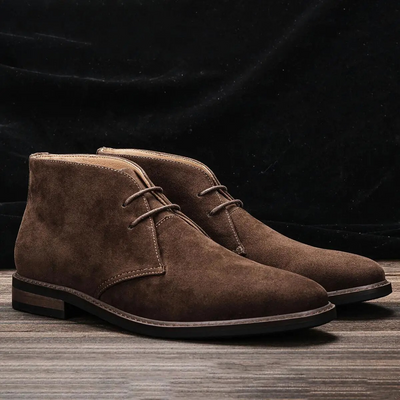 James | Men’s Chukka Boots Ankle Height With Lace-Up Closure 1
