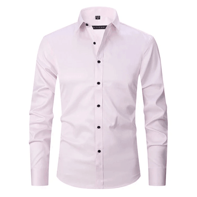 James | Men’s Dress Shirt With Button Front Structured Collar 8