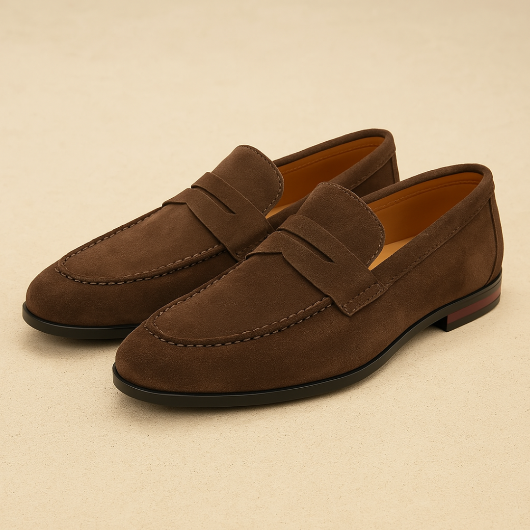 James | Men’s Penny Loafers Low Profile Slip-On 2