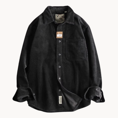 James | Men’s Shirt With Corded Texture 14