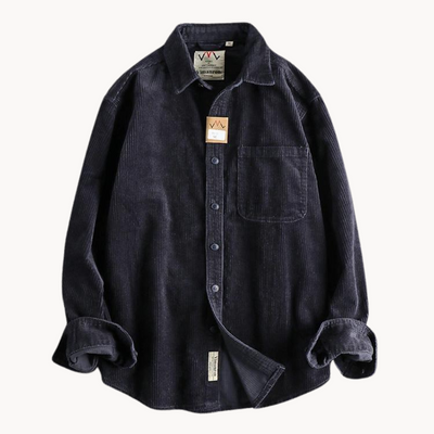 James | Men’s Shirt With Corded Texture 7