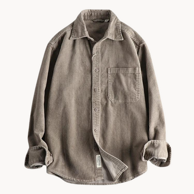 James | Men’s Shirt With Corded Texture 9