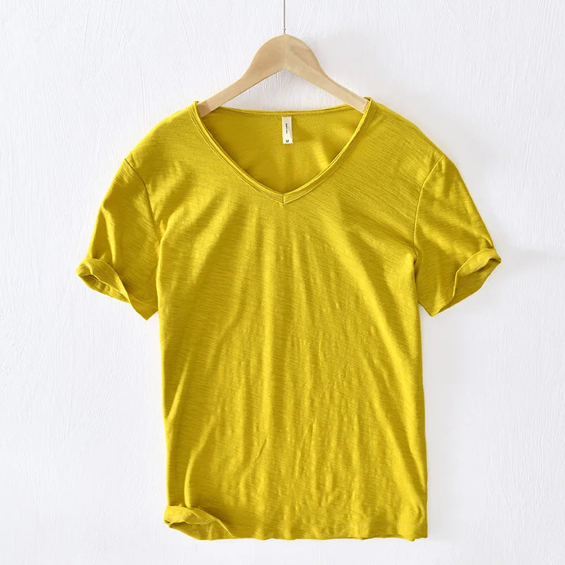James | Men’s V-Neck T-Shirt Breathable Fit 4