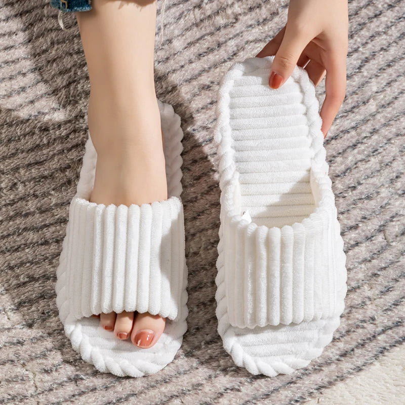 Jordan | Unisex Open Toe Slippers With Striped Pattern 3