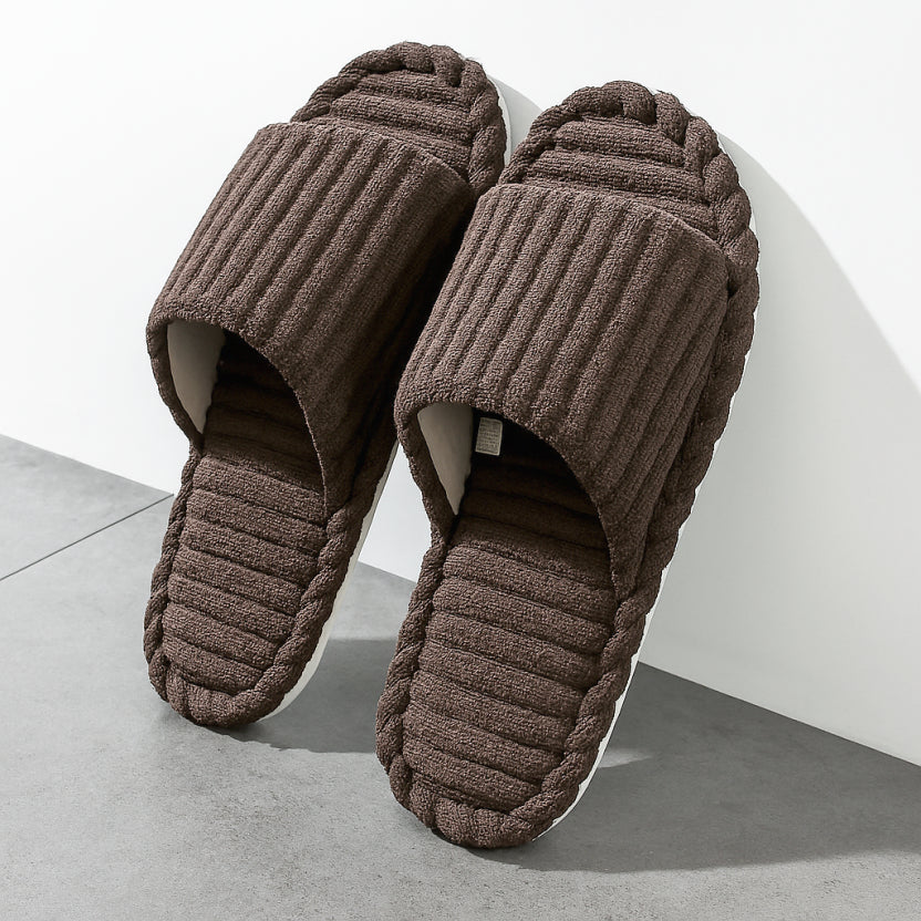 Jordan | Unisex Open Toe Slippers With Striped Pattern 5