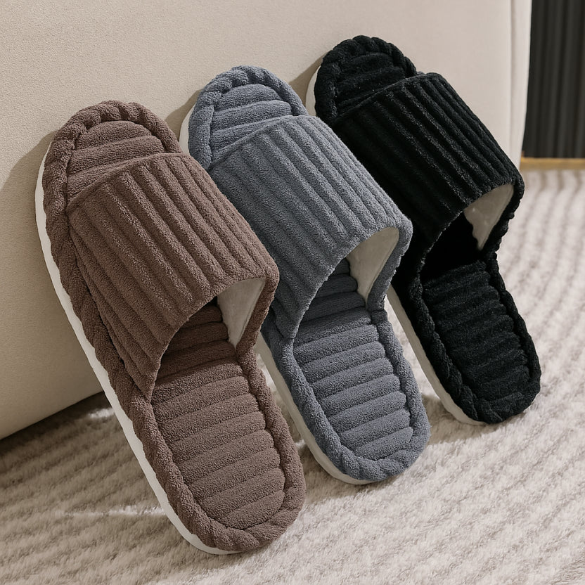 Jordan | Unisex Open Toe Slippers With Striped Pattern 6