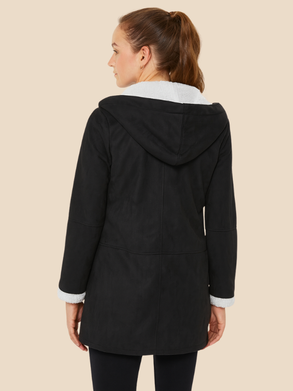 Josie | Women's Hooded Fleece-Lined Winter Coat with Zipper 1