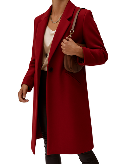 Kaitlyn | Women's Short Trench Coat in Warm Fabric 9