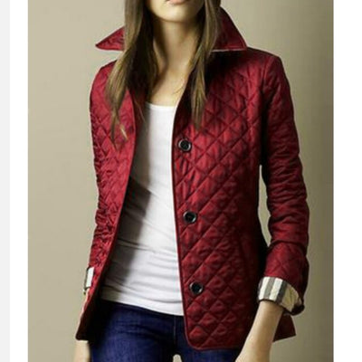 Katja | Quilted Jacket With Button Fastening 0