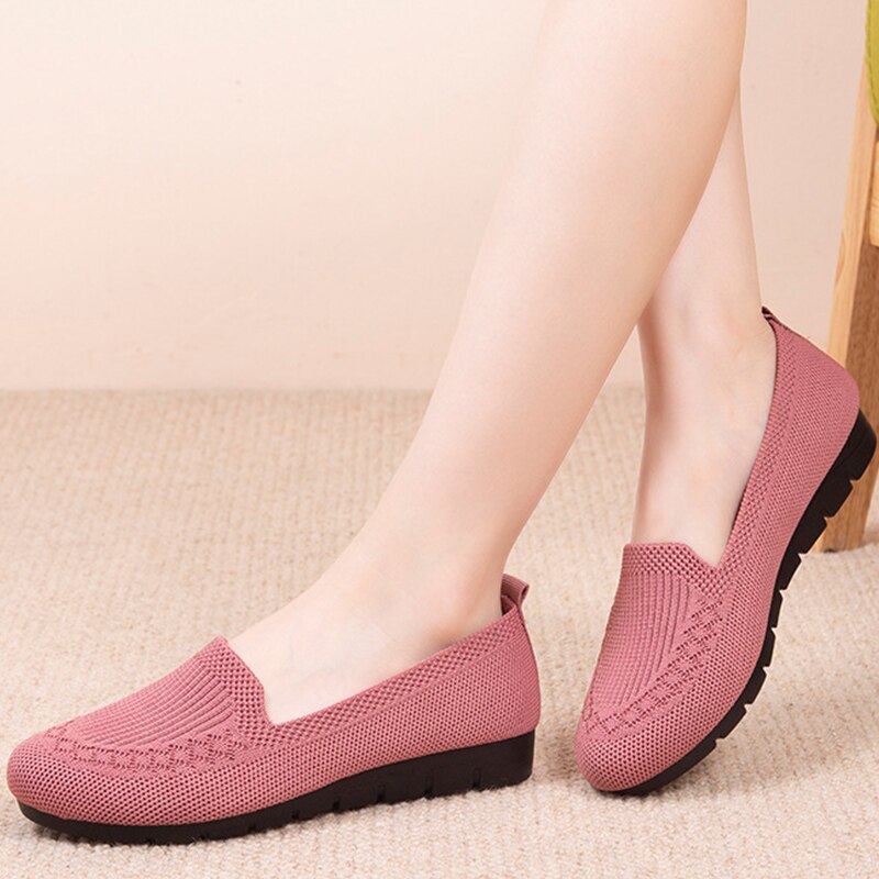 Leona | Women's Slip-On Shoes with Arch Support in Pink, Purple, Red, Black 0