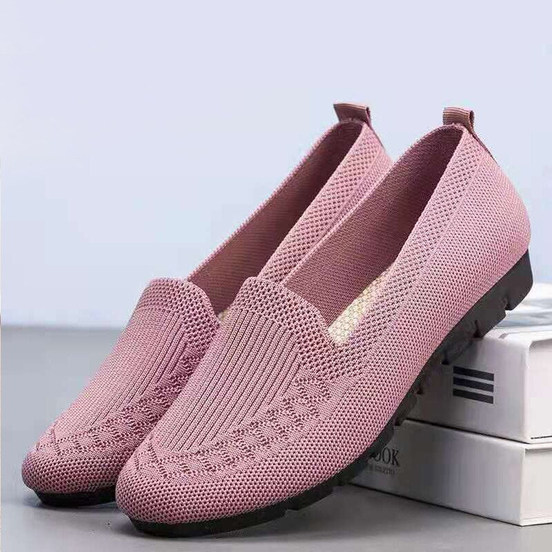 Leona | Women's Slip-On Shoes with Arch Support in Pink, Purple, Red, Black 1
