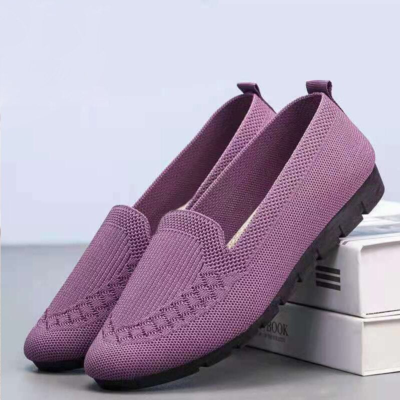 Leona | Women's Slip-On Shoes with Arch Support in Pink, Purple, Red, Black 3