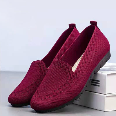 Leona | Women's Slip-On Shoes with Arch Support in Pink, Purple, Red, Black 5