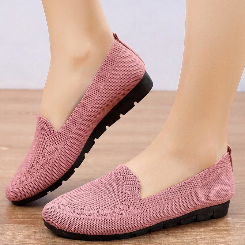 Leona | Women's Slip-On Shoes with Arch Support in Pink, Purple, Red, Black 8