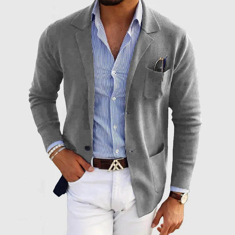 Liam | Men’s Blazer Jacket With Front Fastening 4