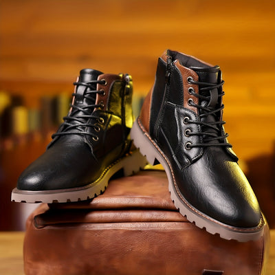 Liam | Men’s Boots With Side Zip Closure 2