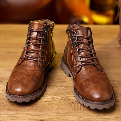 Liam | Men’s Boots With Side Zip Closure 3