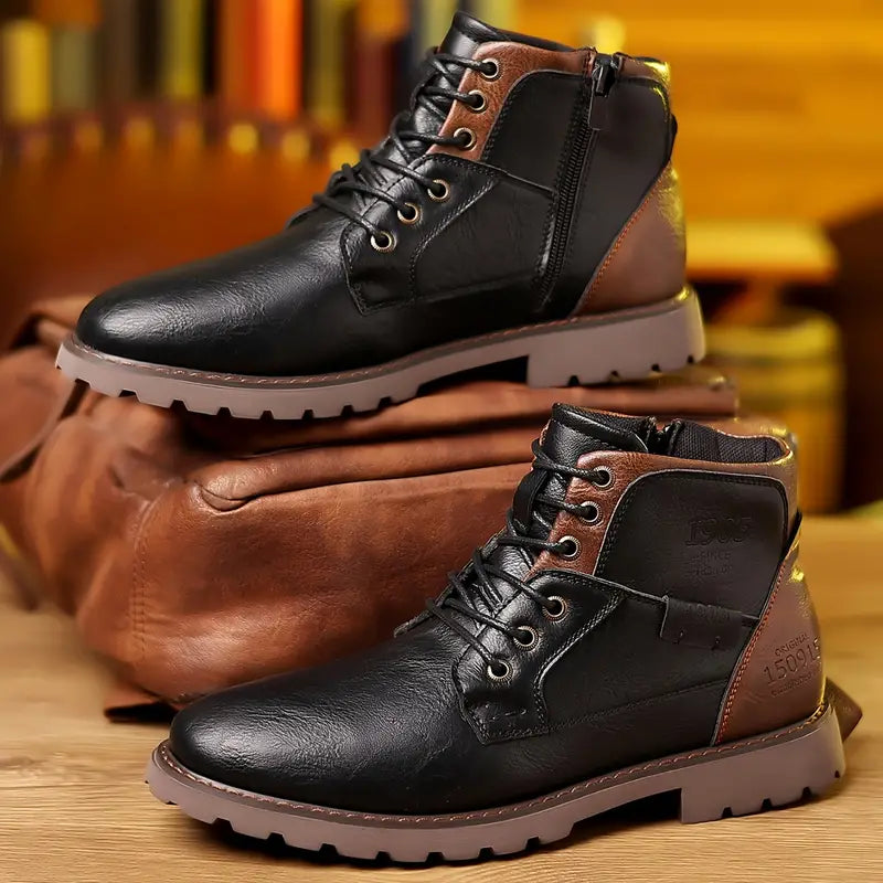Liam | Men’s Boots With Side Zip Closure 5