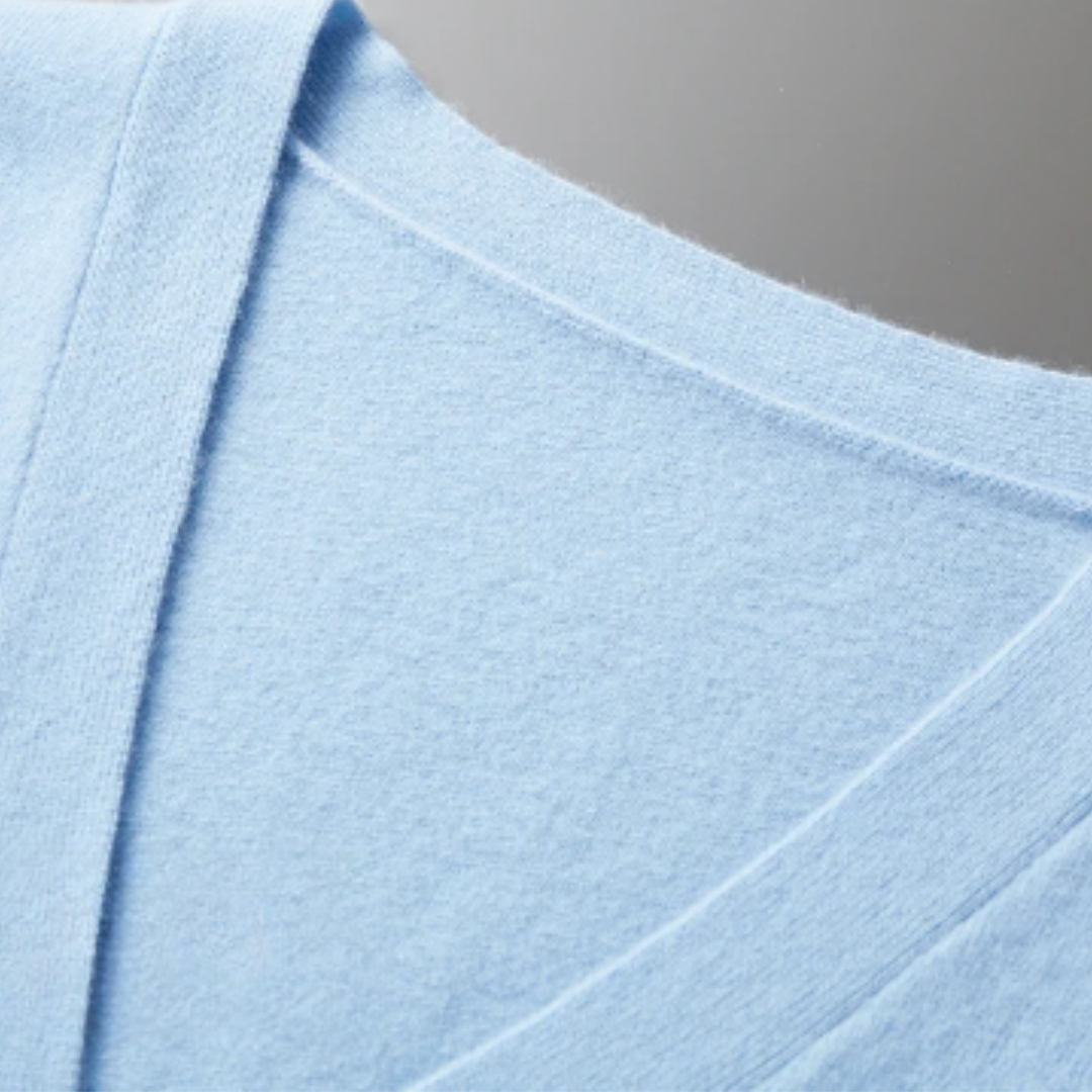 Liam | Men’s Cardigan Open-Front Soft Texture 1