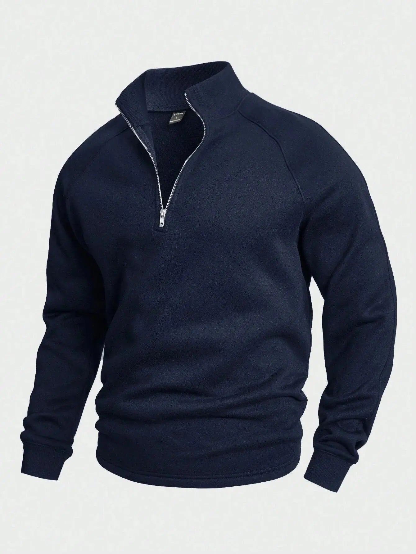Liam | Men’s Half-Zip Sweater Breathable Knit 8