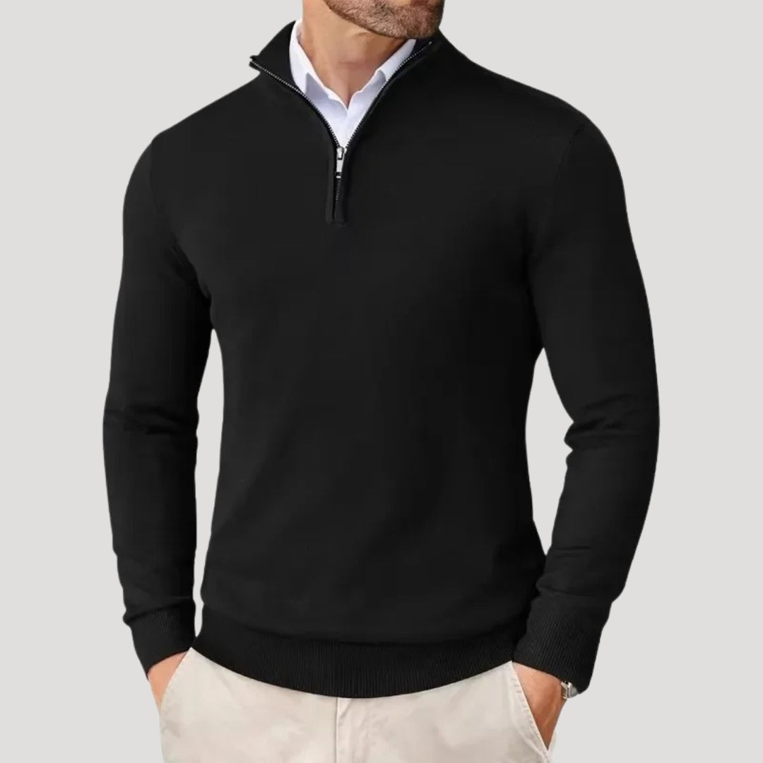 Liam | Men’s Half Zip Jumper Soft Breathable 2