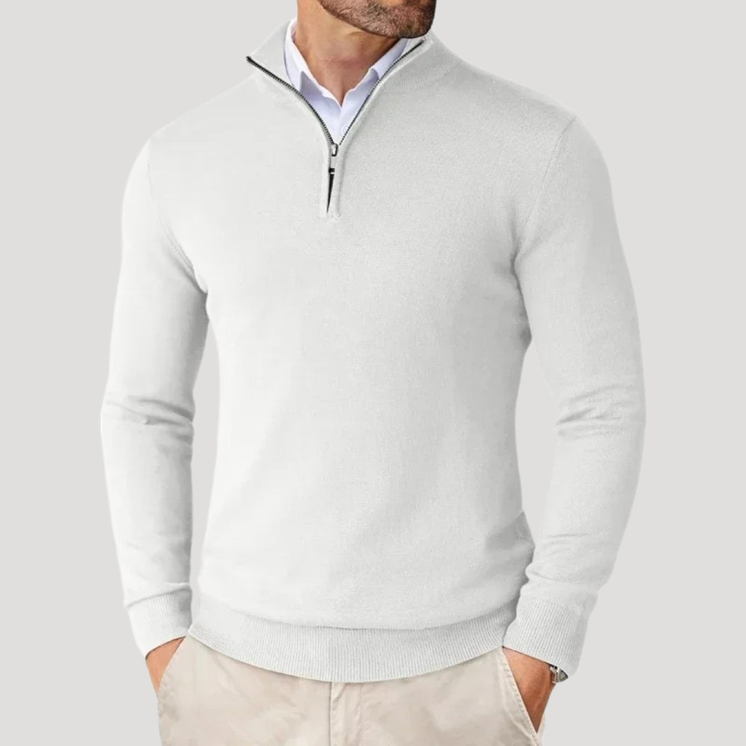 Liam | Men’s Half Zip Jumper Soft Breathable 4