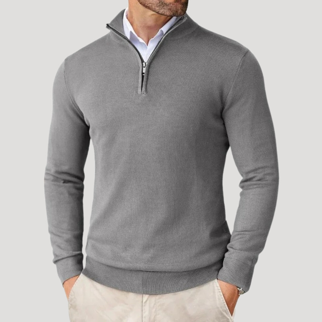 Liam | Men’s Half Zip Jumper Soft Breathable 5