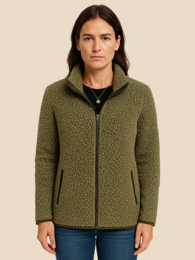 Lydia | Women's Fleece Zip-Up Jacket 9