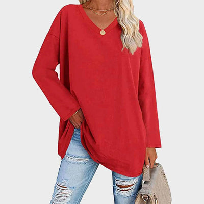 Margaret | Women's Long Sleeve Blouse in Soft Fabric 5