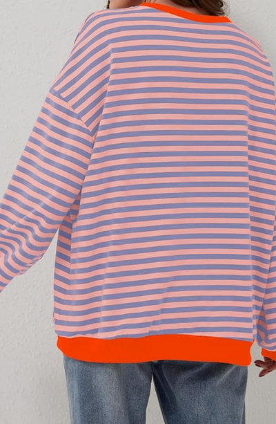 Monika | Striped Sweater Soft Blend Relaxed Fit 5