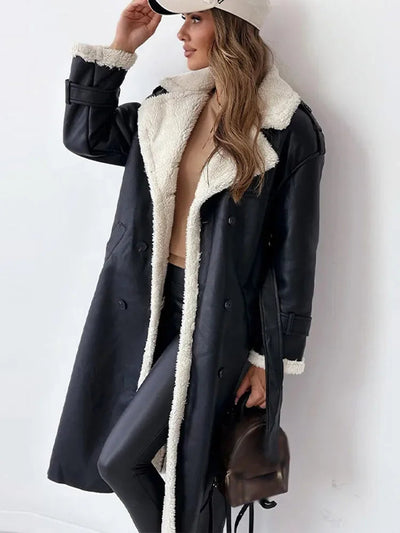Monroe | Long Winter Coat Women Blend Tailored Design 3