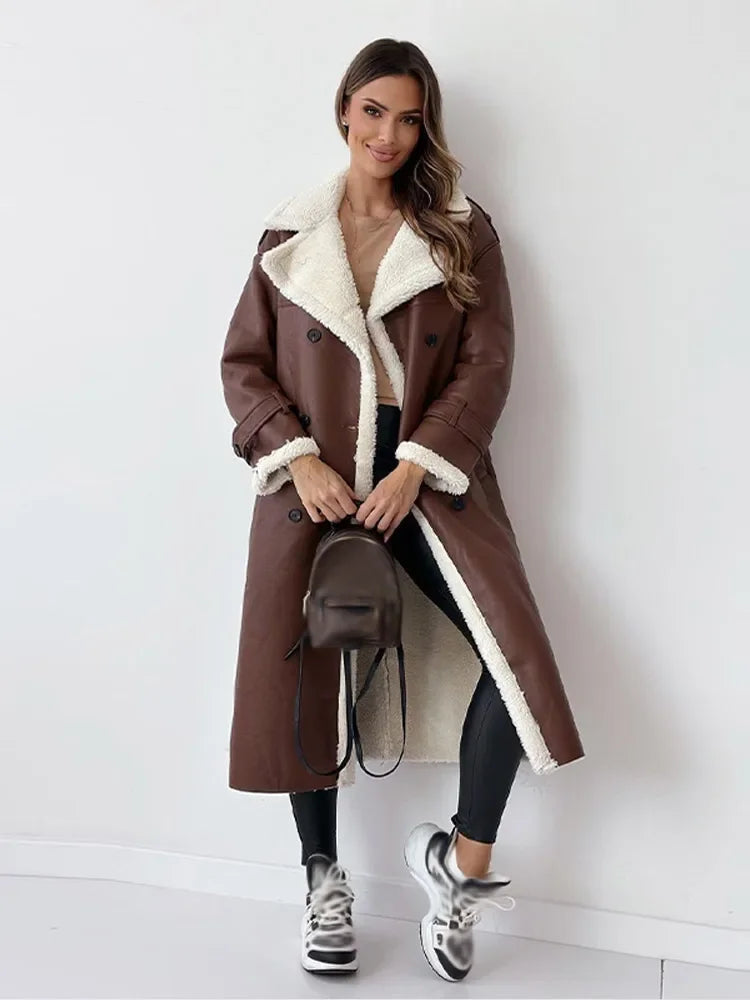 Monroe | Long Winter Coat Women Blend Tailored Design 5
