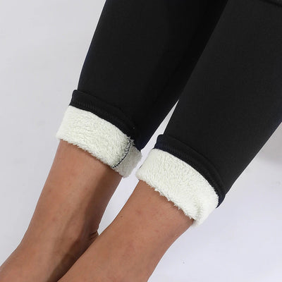 Nicole | Women's Fleece-Lined Leggings with Elastic Waistband 6