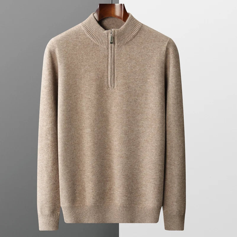 Oliver | Men’s Half-Zip Sweater Soft Knit Tailored Fit 5
