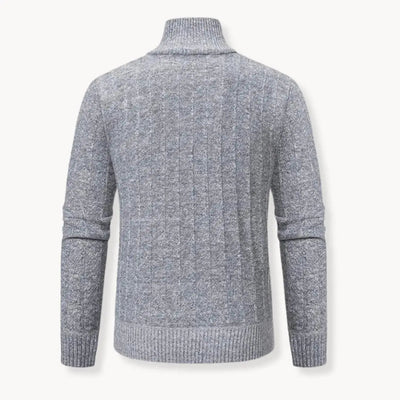 Oliver | Men’s Quarter-Zip Sweater With Ribbed Collar 6