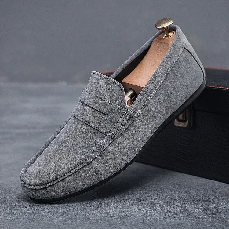 Oliver | Men’s Slip-On Loafers With Lace Detail 1