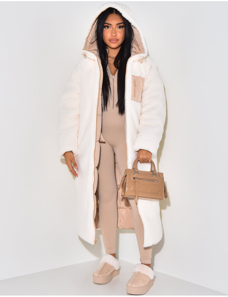 Rihanna | Women's Reversible Winter Jacket Wind-Resistant 4