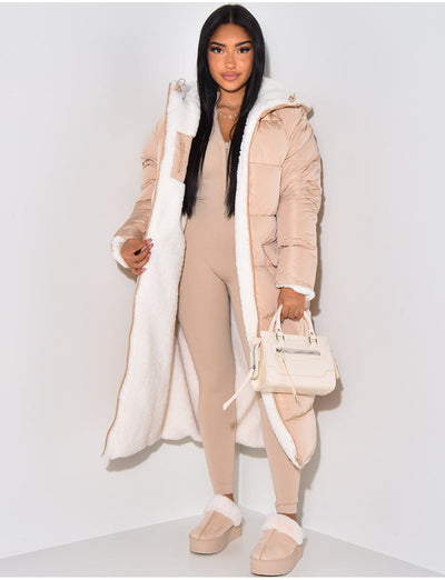 Rihanna | Women's Reversible Winter Jacket Wind-Resistant 5
